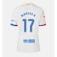 Barcelona Marcos Alonso #17 Udebanetrøje Dame 2023-24 Kortærmet